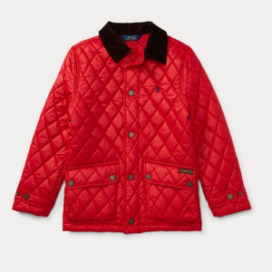 Boys Quilted Barn Jacket - size 10-12